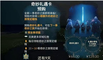 光遇风行季主卡和副卡有什么区别