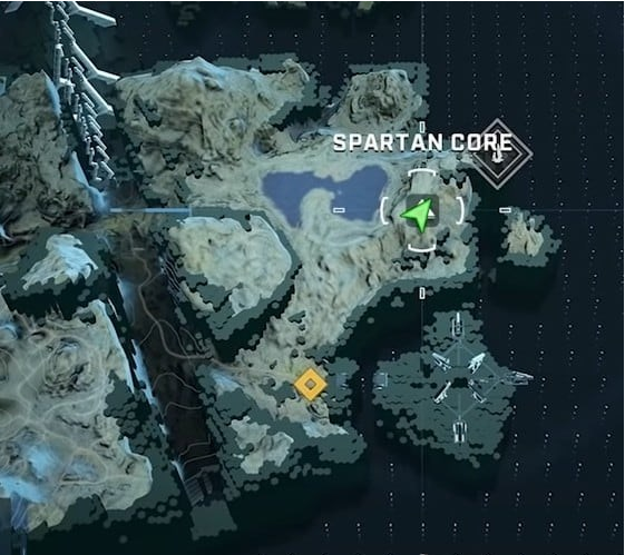 光环无限全斯巴达战士核心位置一览