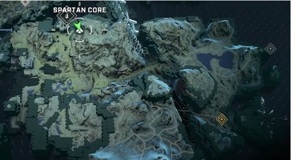 光环无限全斯巴达战士核心位置一览