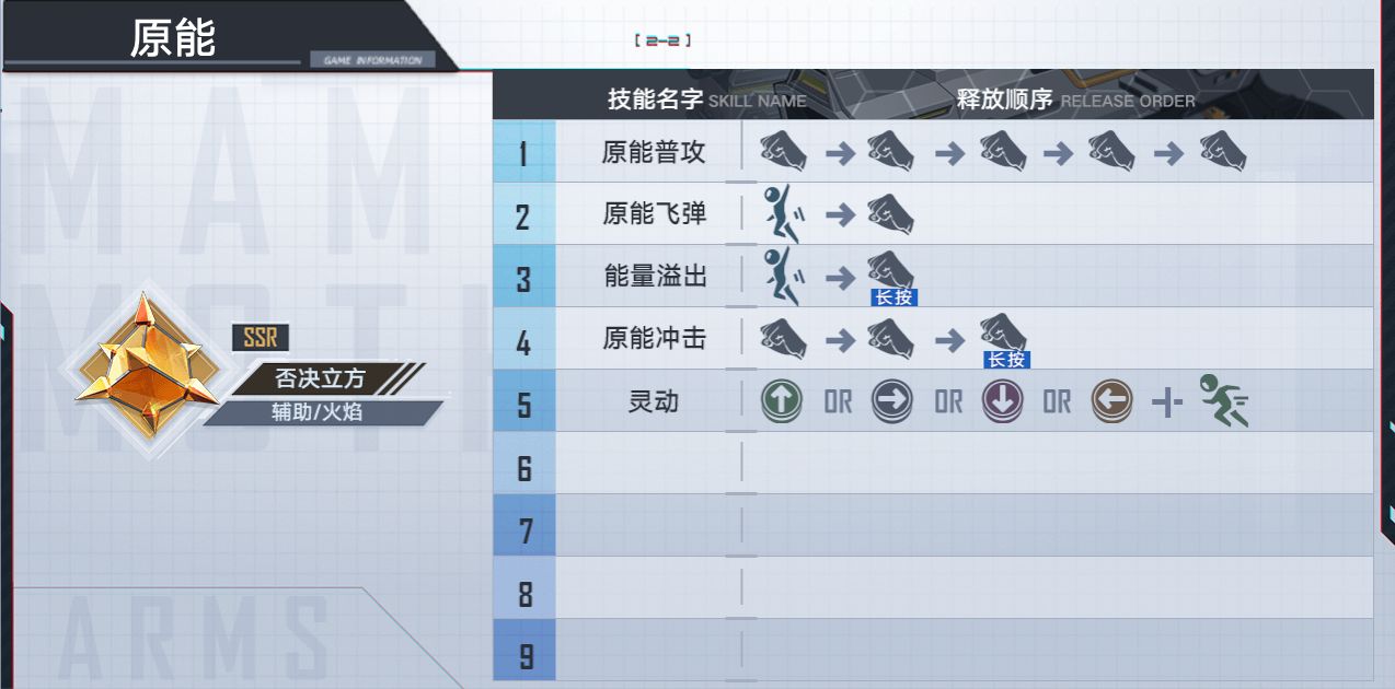 幻塔手游武器出招顺序表一览