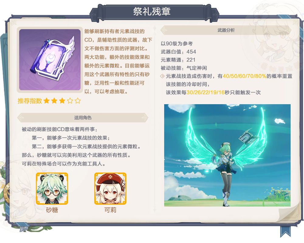 原神赤角武器池强度分析