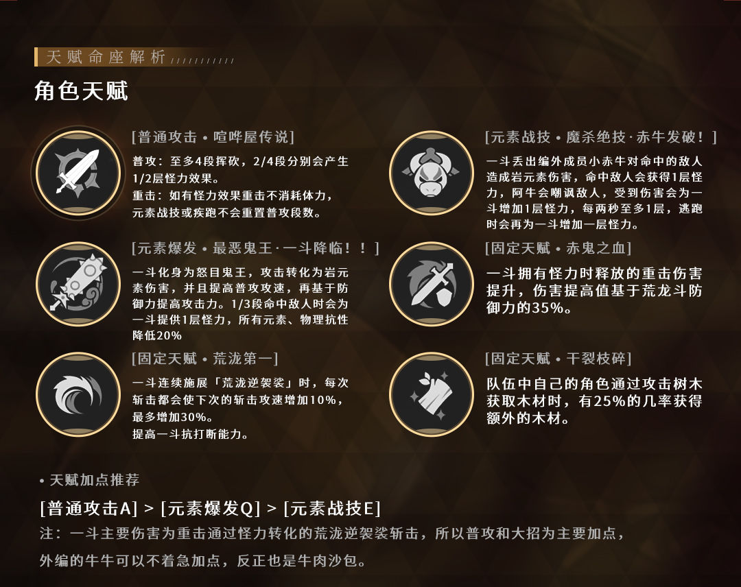 原神花坂豪快·荒泷一斗玩法攻略