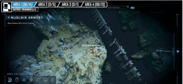 光环无限雷神之锤储物柜第一区域位置一览