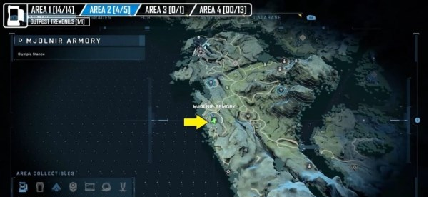 光环无限雷神之锤储物柜第二三区域位置一览