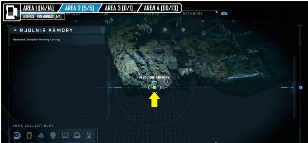 光环无限雷神之锤储物柜第二三区域位置一览