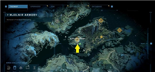 光环无限雷神之锤储物柜第二三区域位置一览