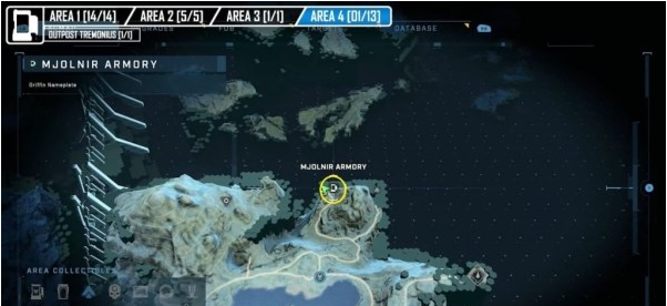 光环无限雷神之锤储物柜第四区域位置一览