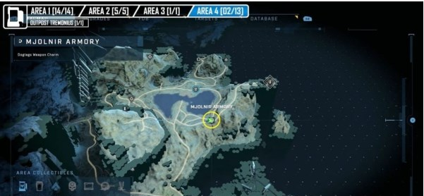 光环无限雷神之锤储物柜第四区域位置一览