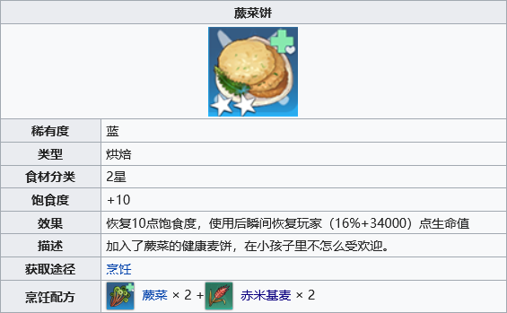 幻塔蕨菜饼制作方法介绍