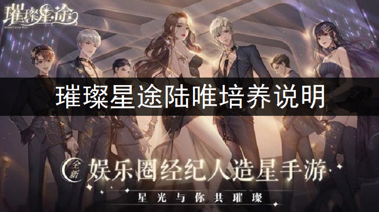 璀璨星途陆唯培养说明
