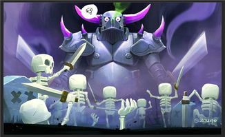 皇室战争皮卡同人漫画日常趣事分享