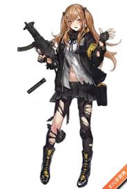 少女前线UMP9大破立绘-UMP9值得入手吗？-少女前线游戏UMP9大破立绘解析-UMP9枪械性价比评估