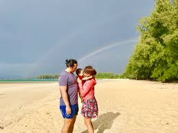 旅游途中夫妻互换角色的心情分享