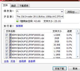 BDMV文件解析：定义与用途