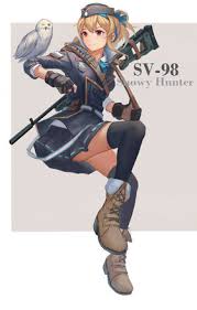 《少女前线》SV-98官方设定：精准狙击步枪的全面属性资料大公开！