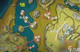《原神》秘境寻宝：绝美琉璃袋采集路线大，解锁隐藏美景与宝藏！