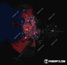 《赛博朋克2077》超高清全景地图全览：探索夜之城每一寸细节