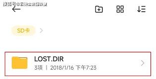 解密U盘中的'lost.dir'文件夹：它是什么及用途？