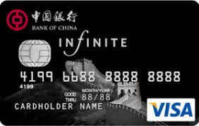中国银行贵宾卡种类概览