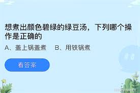 碧绿绿豆汤的烹饪秘籍