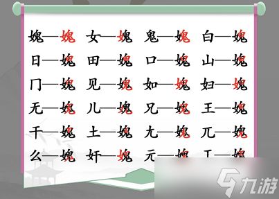 《汉字找茬王：26个必知字梗全解密·通关宝典》