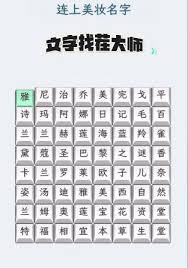 美妆界找茬大师：最in名字攻略