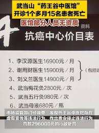 药王谷开诊月余，15名患者不幸离世